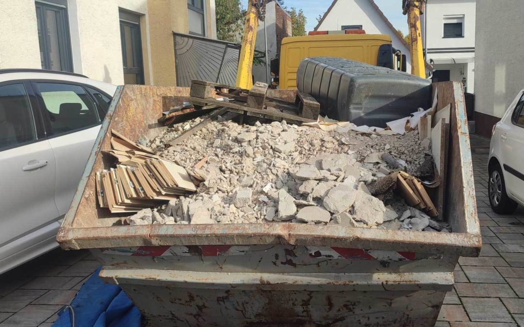 Mischmüll Containern in Frankfurt