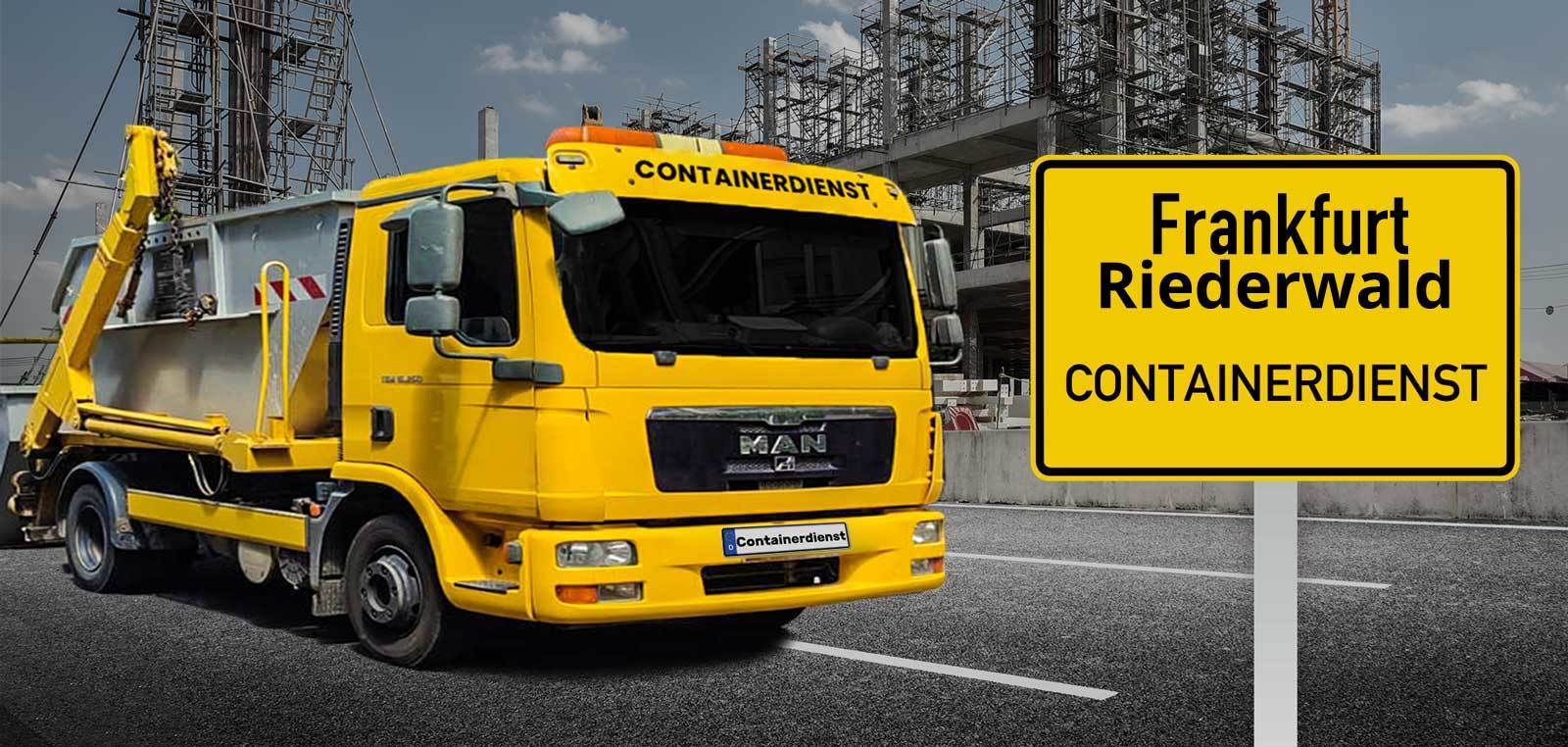 Containerdienst Frankfurt Riederwald - PLZ 60386 Containerdienst Frankfurt Riederwald - PLZ 60386